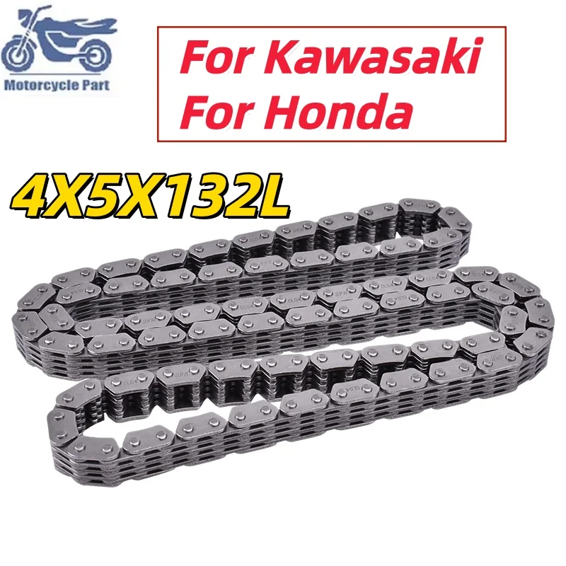 Motorcycle Camshaft Timing Chain For Kawasaki ZX400 ZZR400 ZRX ZX500 ZZR500 ZZR600 ZZR800 ZX-12R ZZR1200 For Honda CBR1100XX