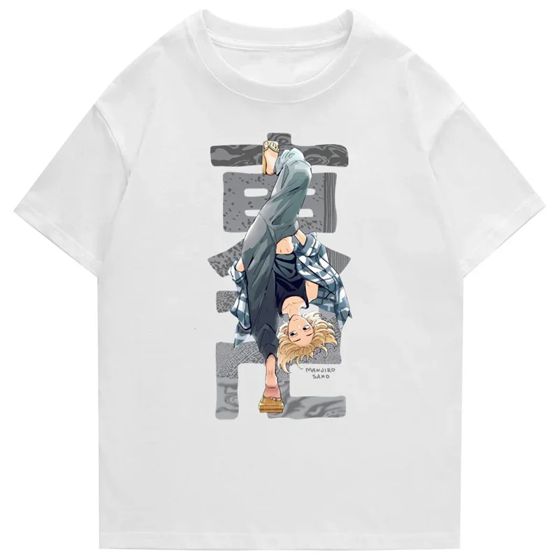Fashion Anime T Shirt Tokyo Revengers Sano Manjiro Japanese Cartoon Casual Funny Hip Hop Streetwear Manga Ulzzang Tops Women