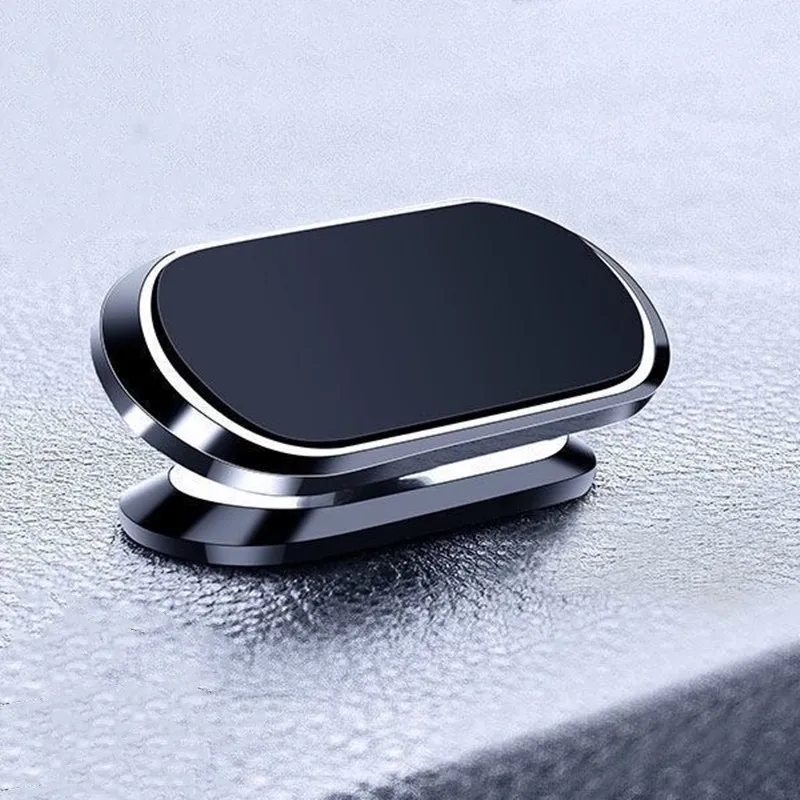 Magnetic Car Mount Aluminum Alloy Rotatable Car Phone Holder Magnet Mount Mobile Cell Phone Stand GPS Support Car Accessories