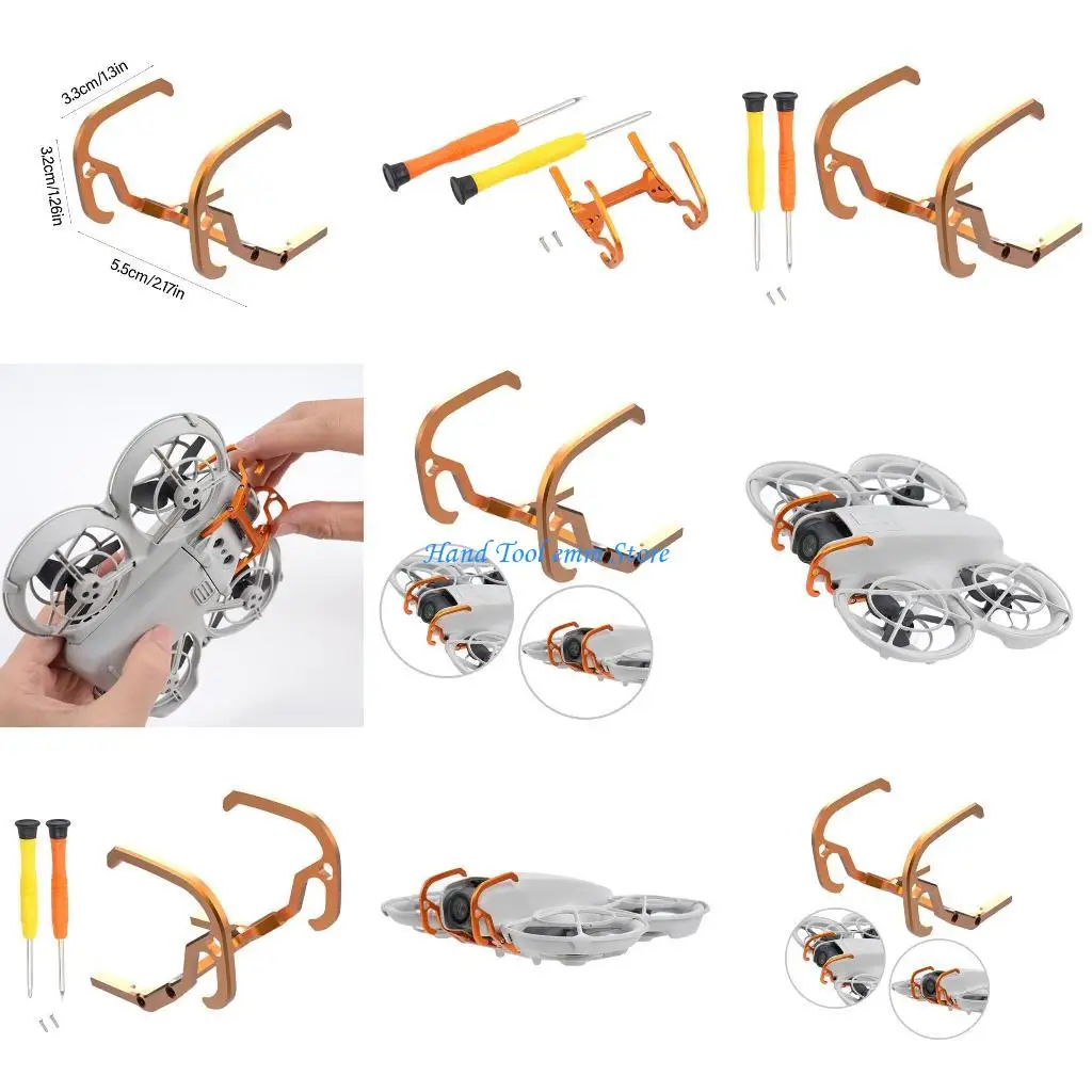 

H37F Aluminum Alloy Guard Crash Bumper for UAV Ensures Secure Flight