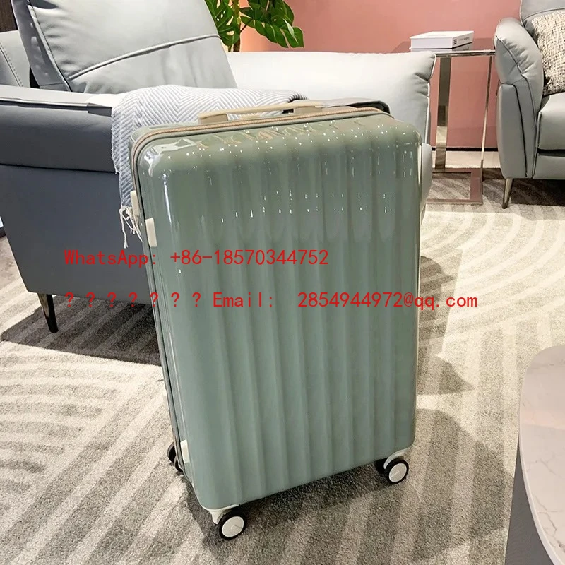 

Luggage, Glossy Trolley Case, Silent Universal Wheel, Password Case.
