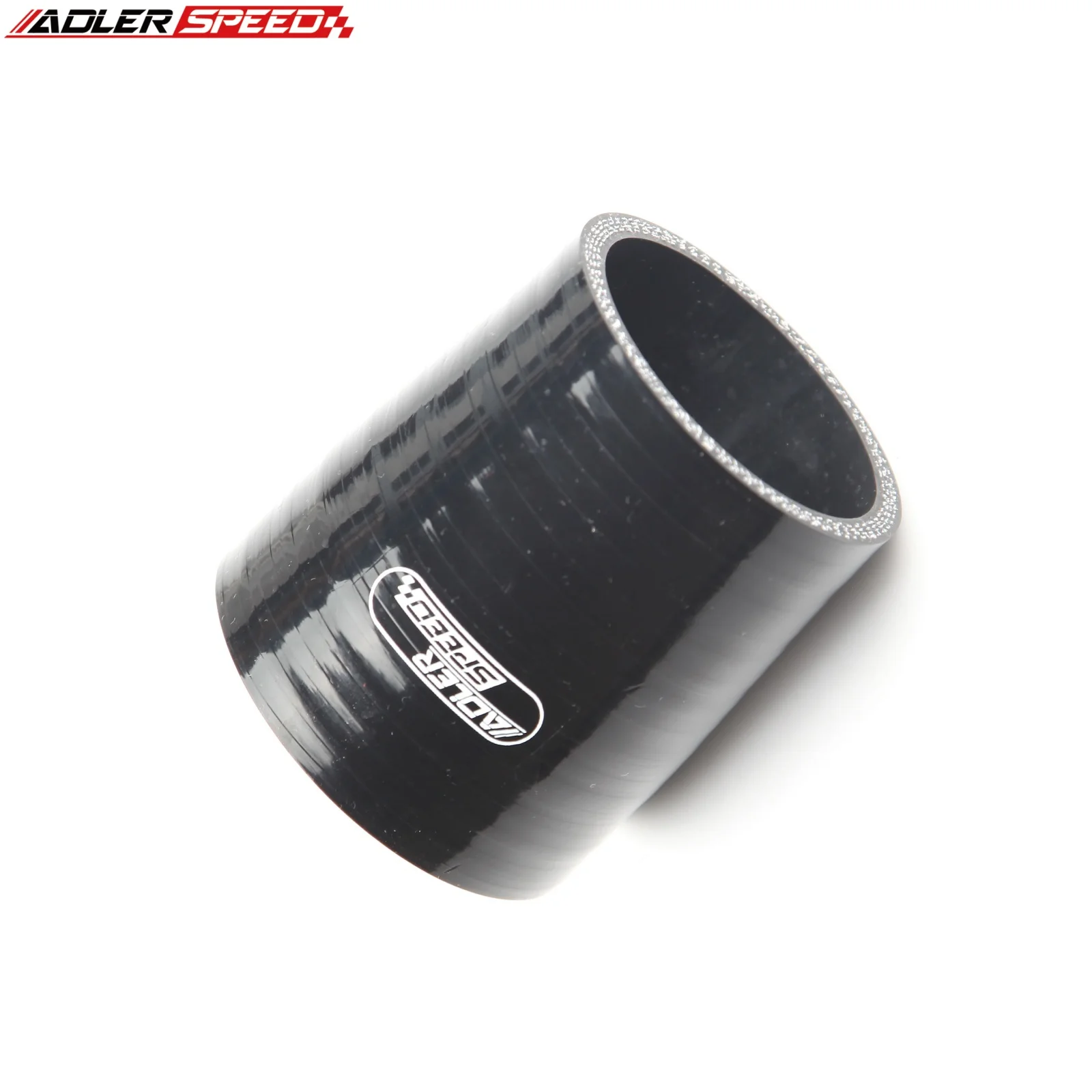 Universal 4 Ply 3.25''-3'' (83-76mm) Silicone Hose Coupler Turbo Intercooler Intake Pipe Black