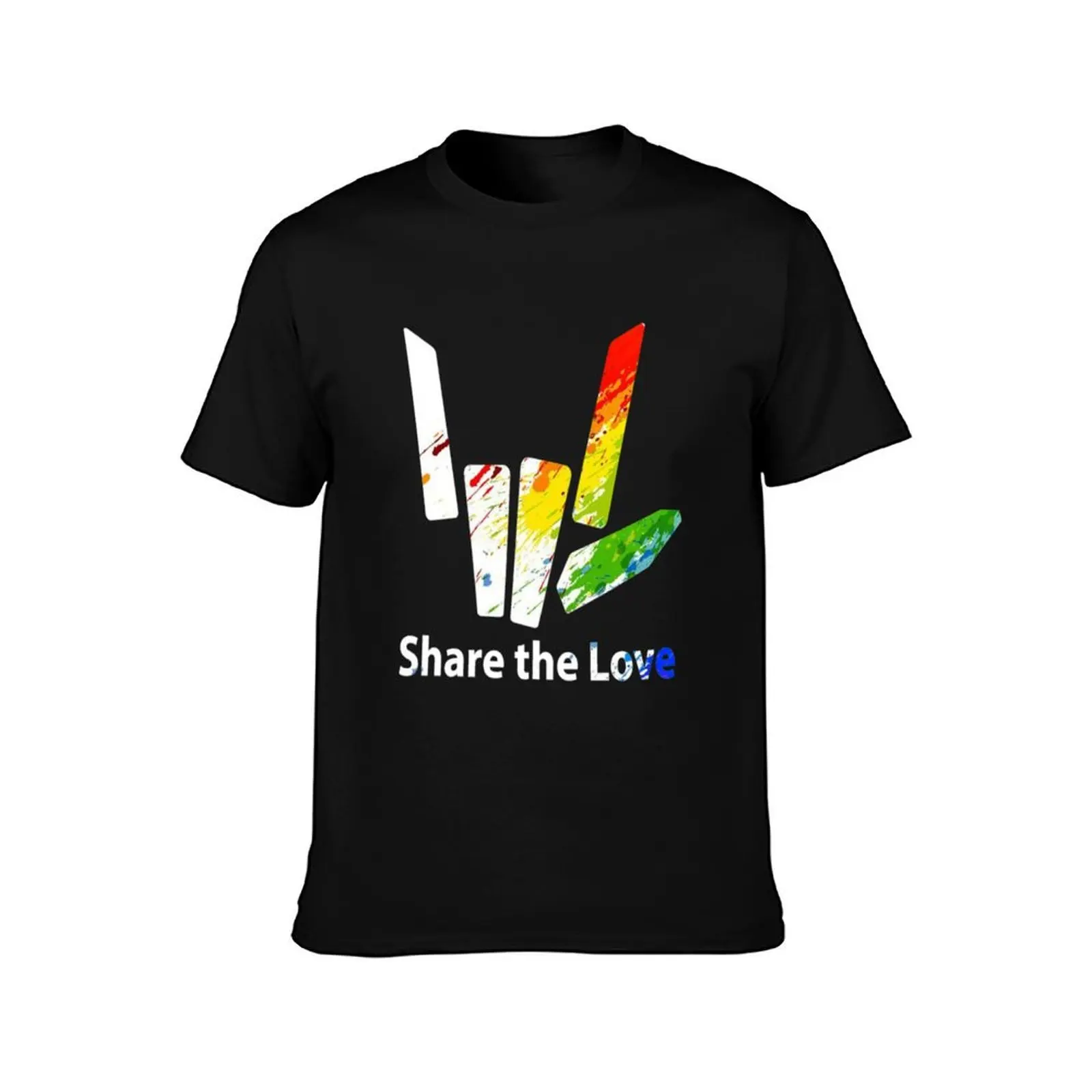 Share the love T-Shirt Tough Fabric Work Tee T-Shirt