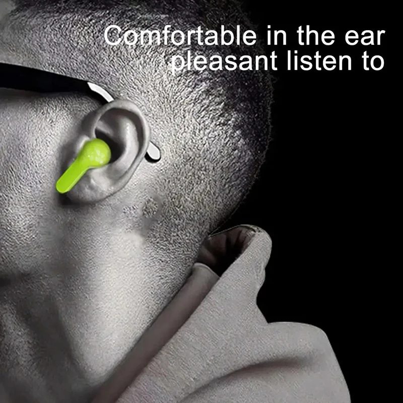 Headset Bluetooth transparente, Binaural sem fio LED Digital Display Stereo, In Ear Motion, longa vida, homens e mulheres