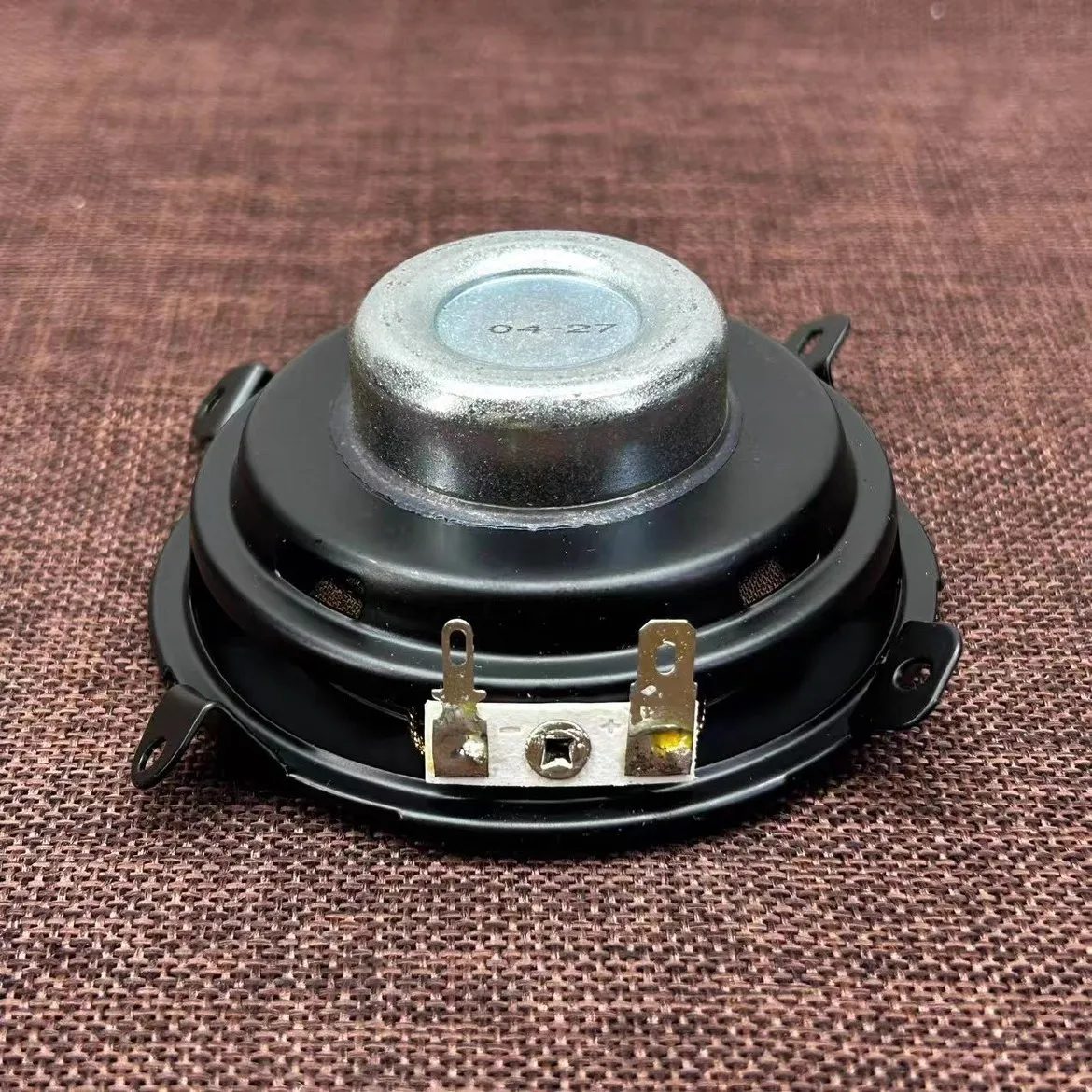 GHXAMP 3.5-inch 8.5cm Ultra-thin Long Stroke Woofer Aluminum Cap 4 Ohms, 30 Watts, Angled Interior Design 1PCS