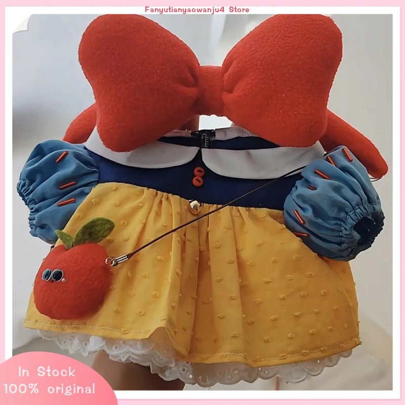 2025 Nieuwe 17 Cm Macaron Labubu Kleding Sneeuwwitje Pop Doek Cartoon Stijl Cosplay Outfit En Schattige Pop Accessoires Voor ropa Speelgoed