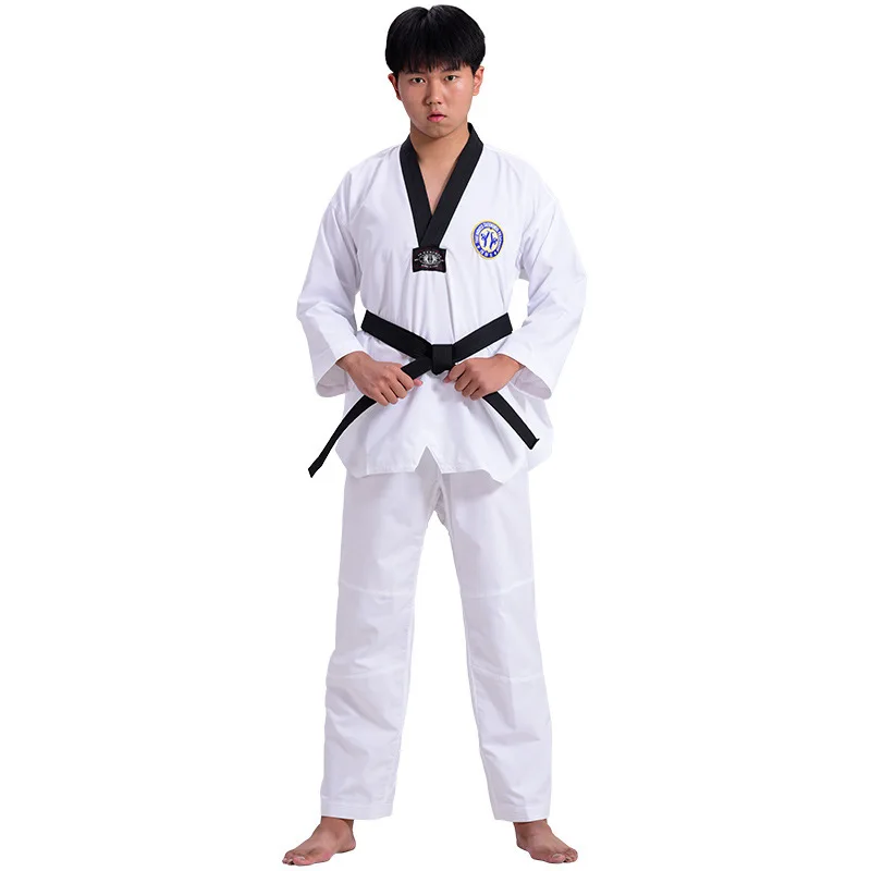 

Taekwondo Uniform Martial Arts Dobok Tae Kwon Do V-Neck MMA Karate