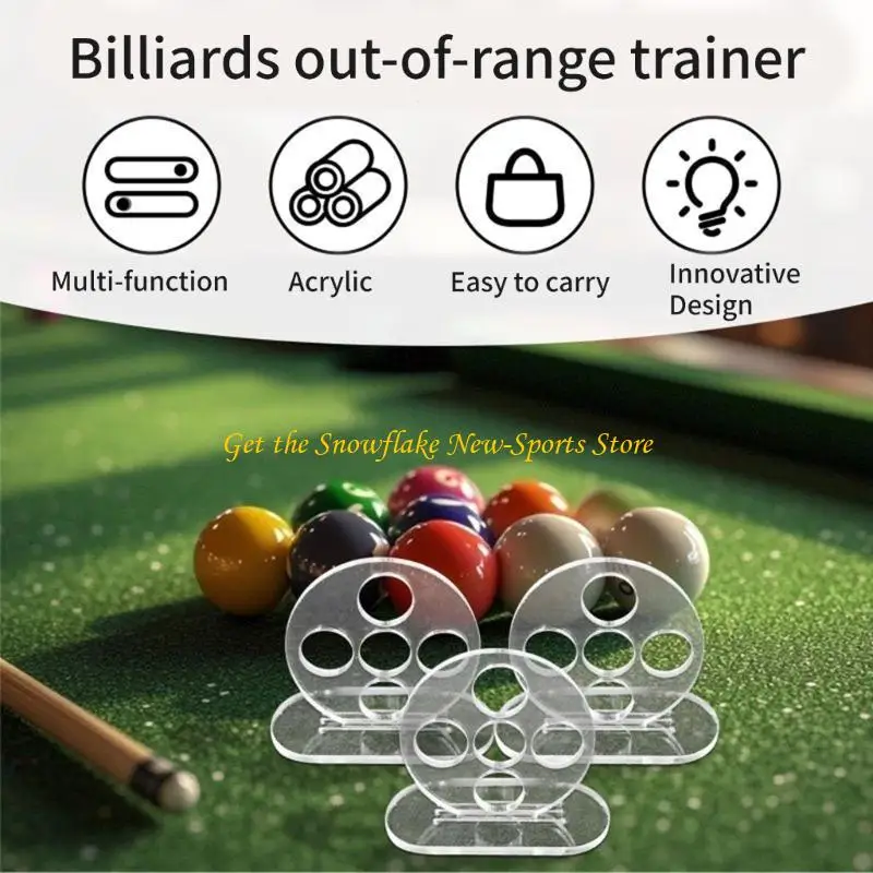 

E56D Multifunctional Billiards Training Gear Adjustable Control For Skill Development