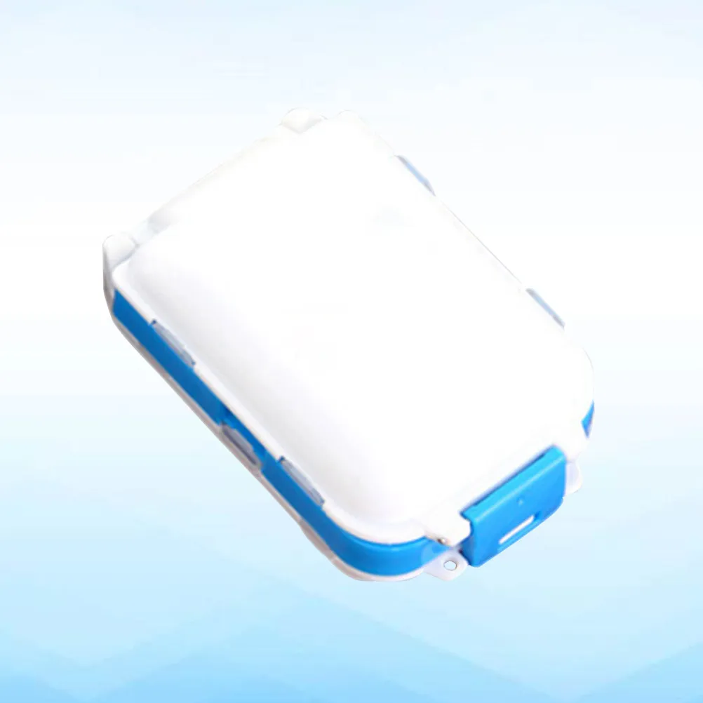 8 Compartment Portable Pill Box Plastic Medicine Storage Container Healthy Dustproof Organizer for Elderly Patients