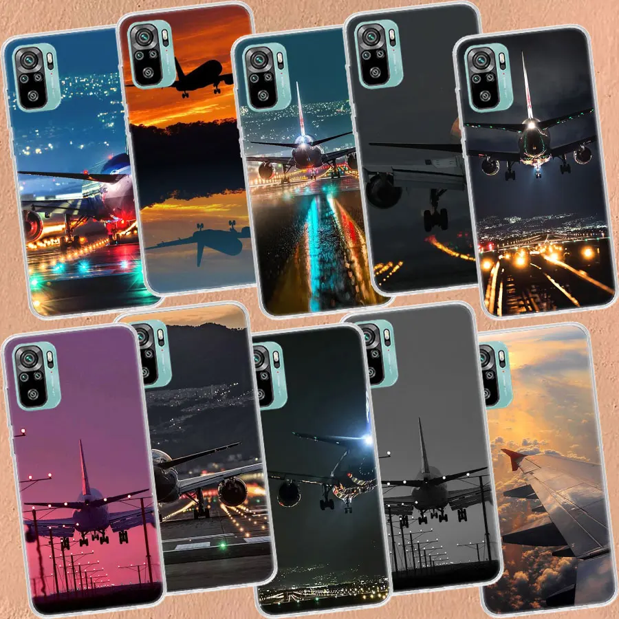 Airport Shuttle Transportation Phone Case For Xiaomi Redmi Note 11 12 Pro Plus 10 9 8 7 12S 11T 11S 11E 10S 9T 8T 9S 4G 5G Capa