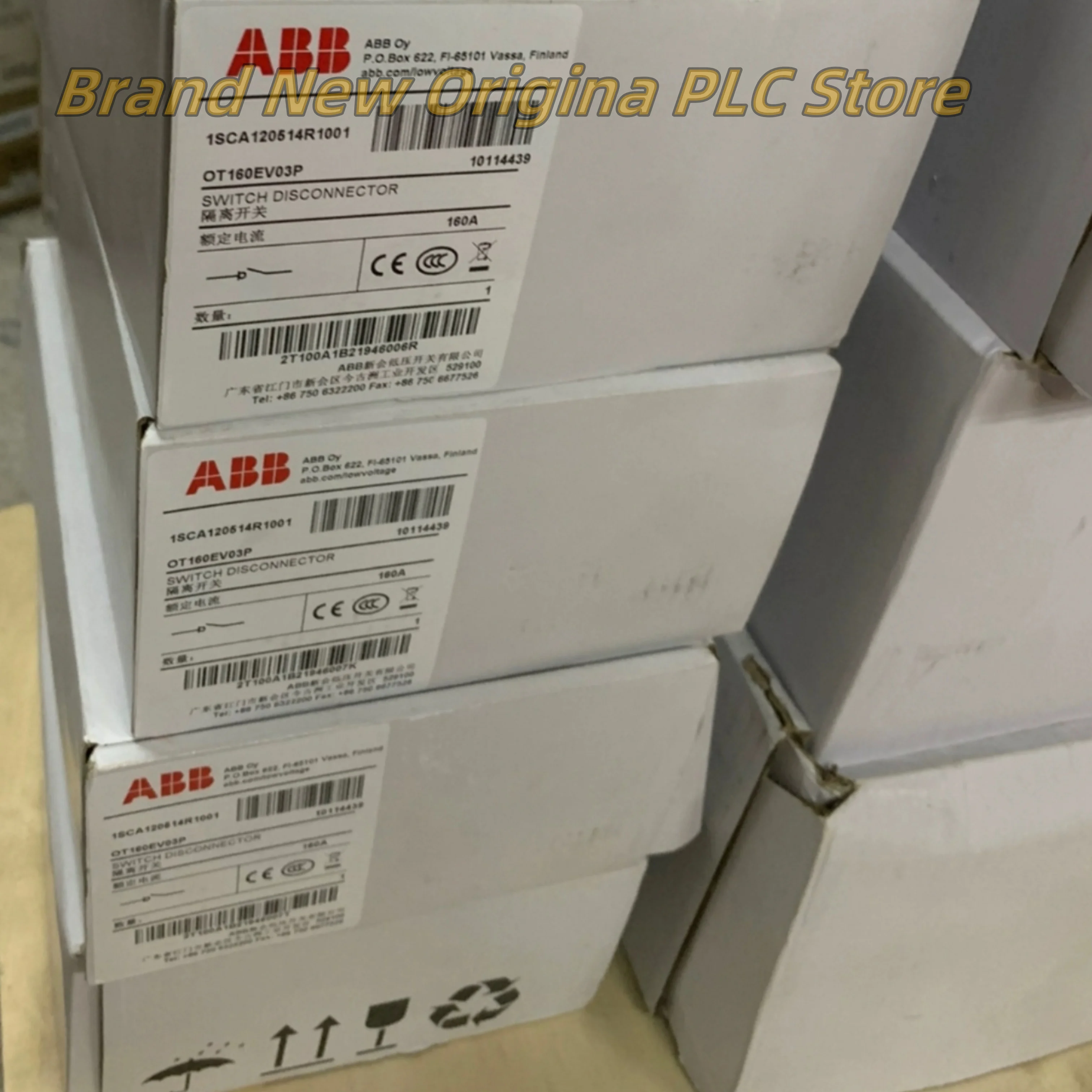 Brand OT160EV03P Isolating switch 1SCA120514R1001 new