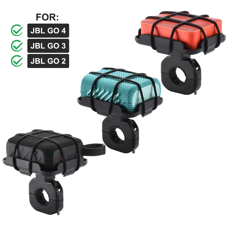 دراجة المتكلم غطاء من السيليكون واقية للصدمات السفر حمل ل JBL GO 4/GO 3/GO 2 المحمولة BT المتكلم