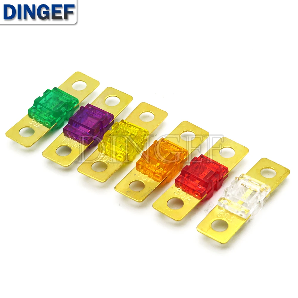 ANS FUSE 20A 30A 40A 50A 60A 70A 80A 100A 125A 150A 175A ANL Gold Plated Stud Car Fuses Mini Car Stereo Audio AFS Fuse IBUW