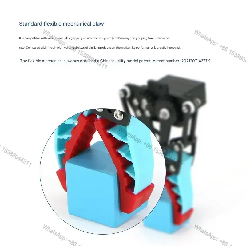 2026 Hot Sale WHEELTEC A150 ROS Visual Robotic Arm, Inverse Kinematics Analysis, AI Visual Recognition