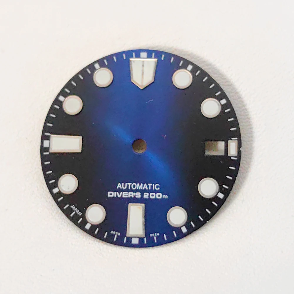 Customized 28.5mm Dial NH35 Watch Dial Fit For NH35 NH36 Movement SKX007 6105 Turtle Tuna Samurai Case Watch Face