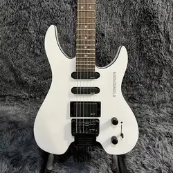 Headless  Guitar,  Body, White Color, Floyd Rose Tremolo Bridge, 6 Strings Guitarra, Steinberger Version