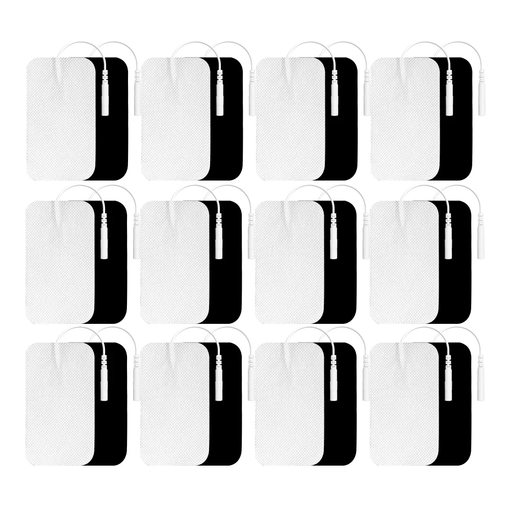 10/20pcs Tens EMS Electrode Pads Self Adhesive Physiotherapeutic Patches Muscle Stimulator Replacement for Massagers Machine