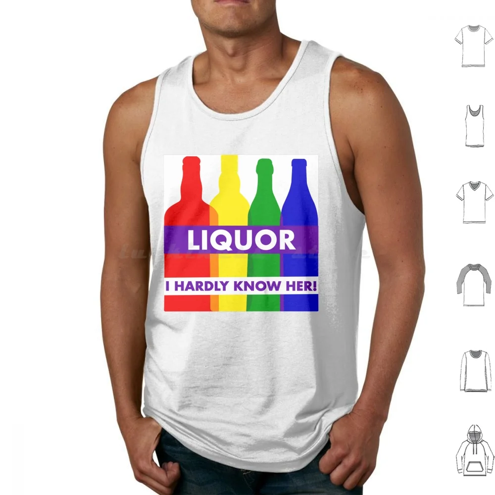 Liquor Tank Tops Vest Sleeveless Pride