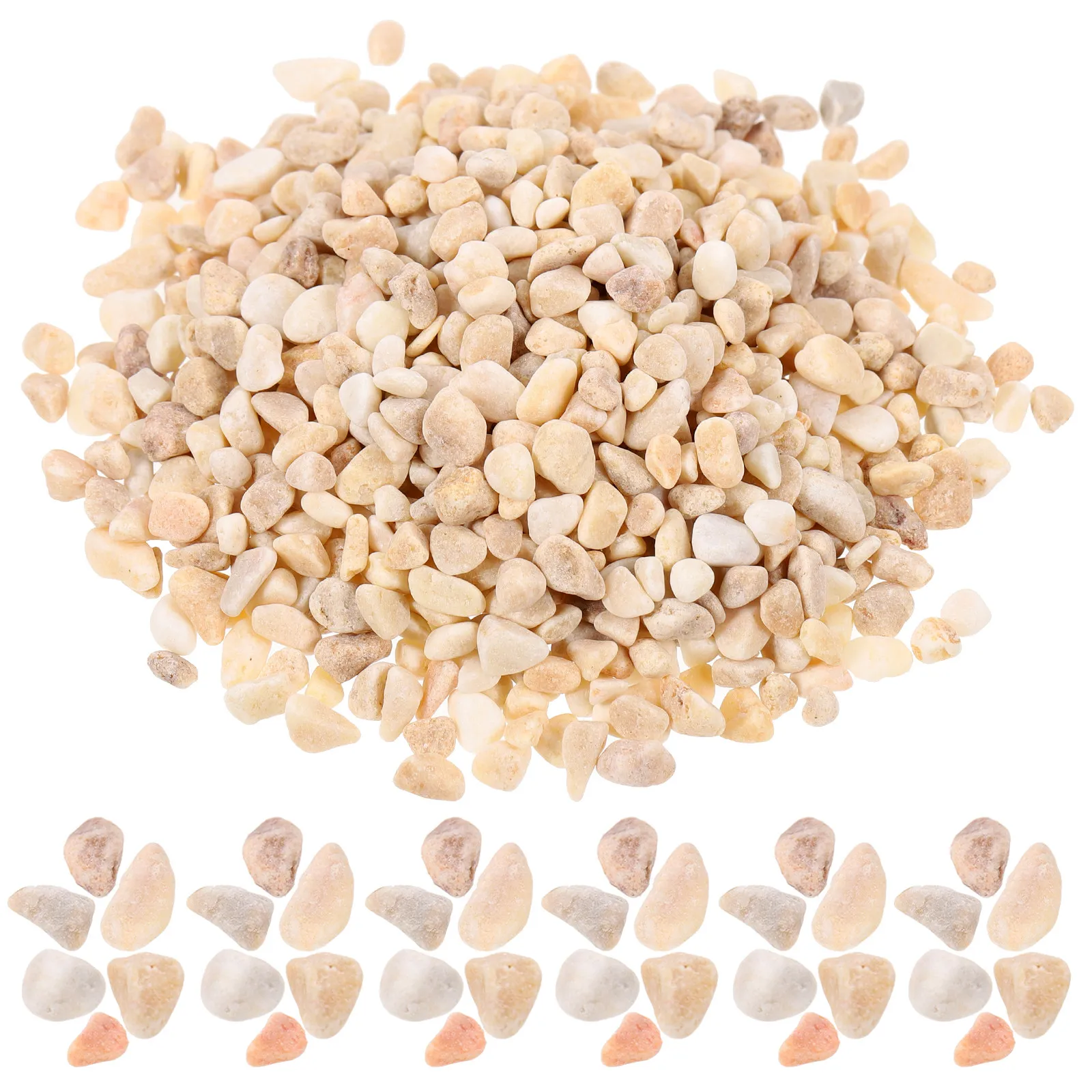 

Набор миниатюрных декоративных камней премиум-класса для ваз, аквариумов, песочниц, мини-ландшафтов