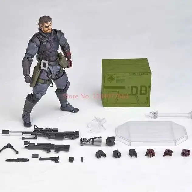 Vulcanlog 004 figura de serpiente castigada figura de serpiente Venom engranaje de Metal figura de acción sólida estatua modelo de Pvc juguetes coleccionables regalos