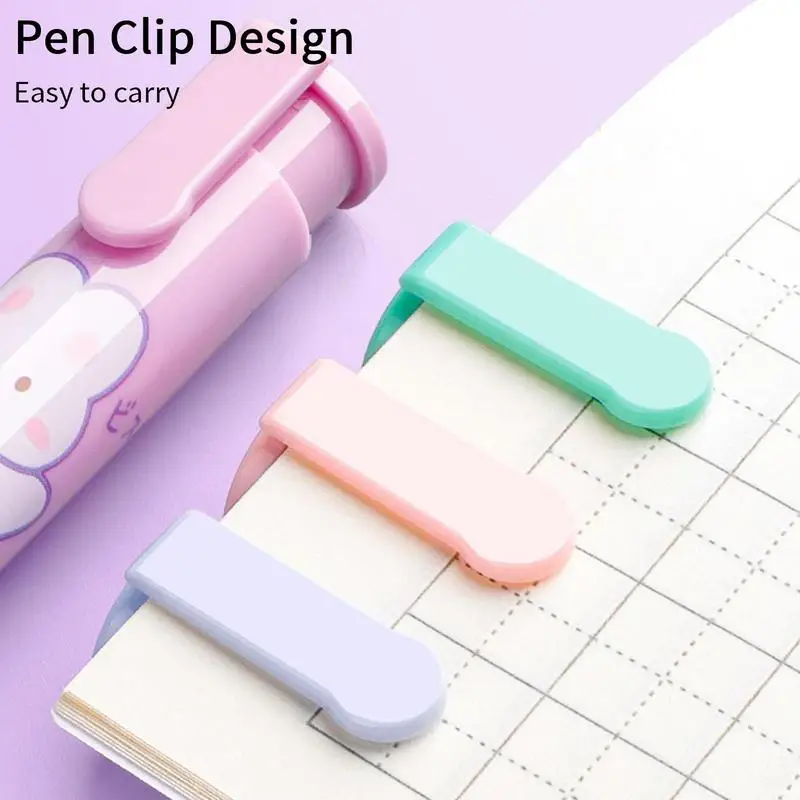 Eraser Pen Retractable Cartoon Erasers For Pencils Erasers Pencil Click Big For Drawing Art Drafting Sketching Adults Kids