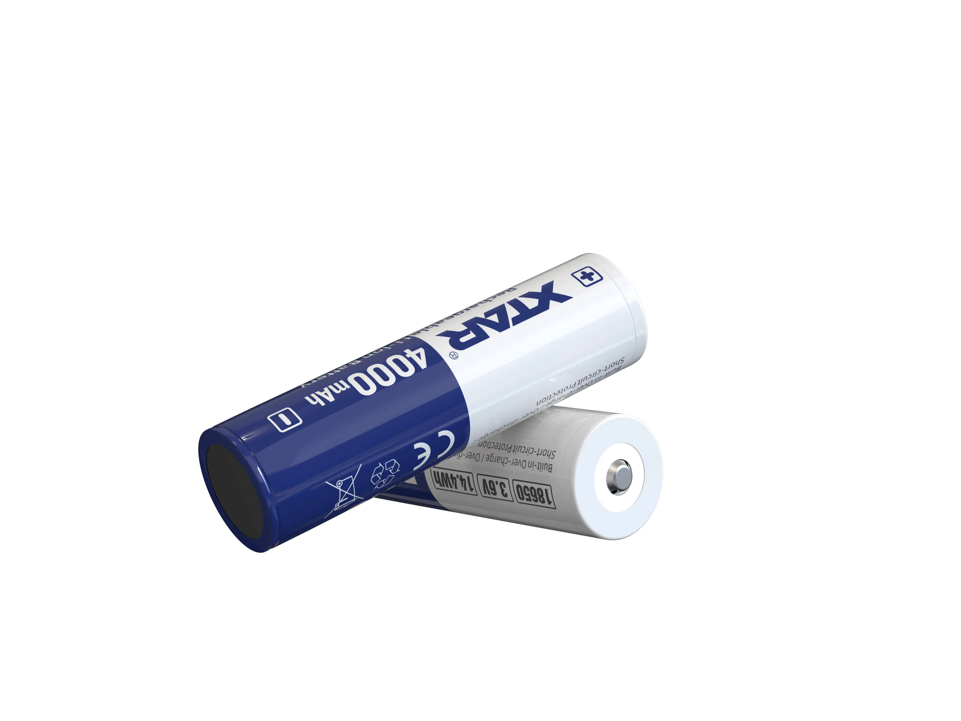 XTAR 1PC 18650 4000mah 3.6V 10A uscita con scheda di protezione Li-On ricaricabile per powerbank e elettroutensili