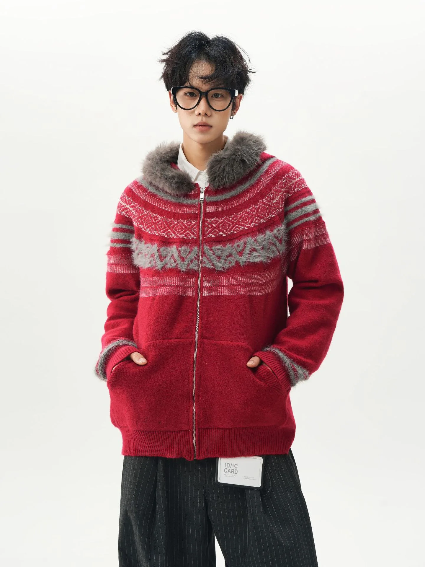 

Fur Collar Eastern Europe Military Jackets Mens Sheepskin Relaxed Mountaineering Climbing Polar Expedition North Snow Extremely