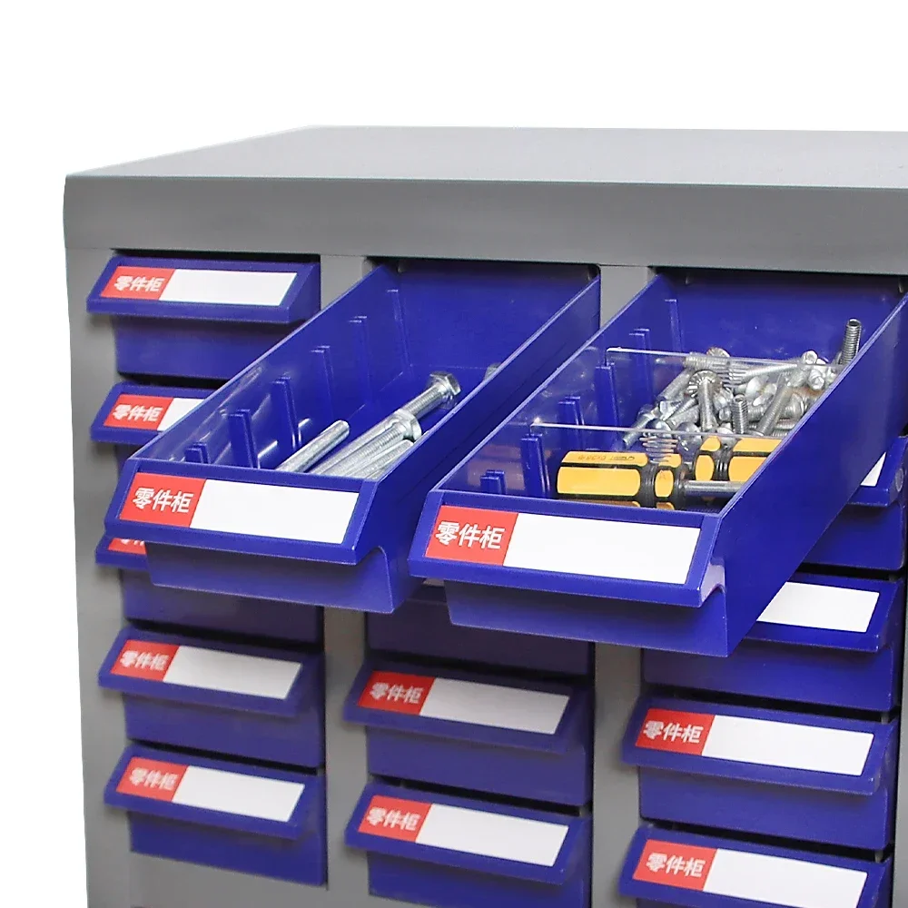 Drawer Type Parts Cabinet Customizable Multi-layer Small Drawer Parts Storage Metal  Tool Cabinet with Lock Replacement