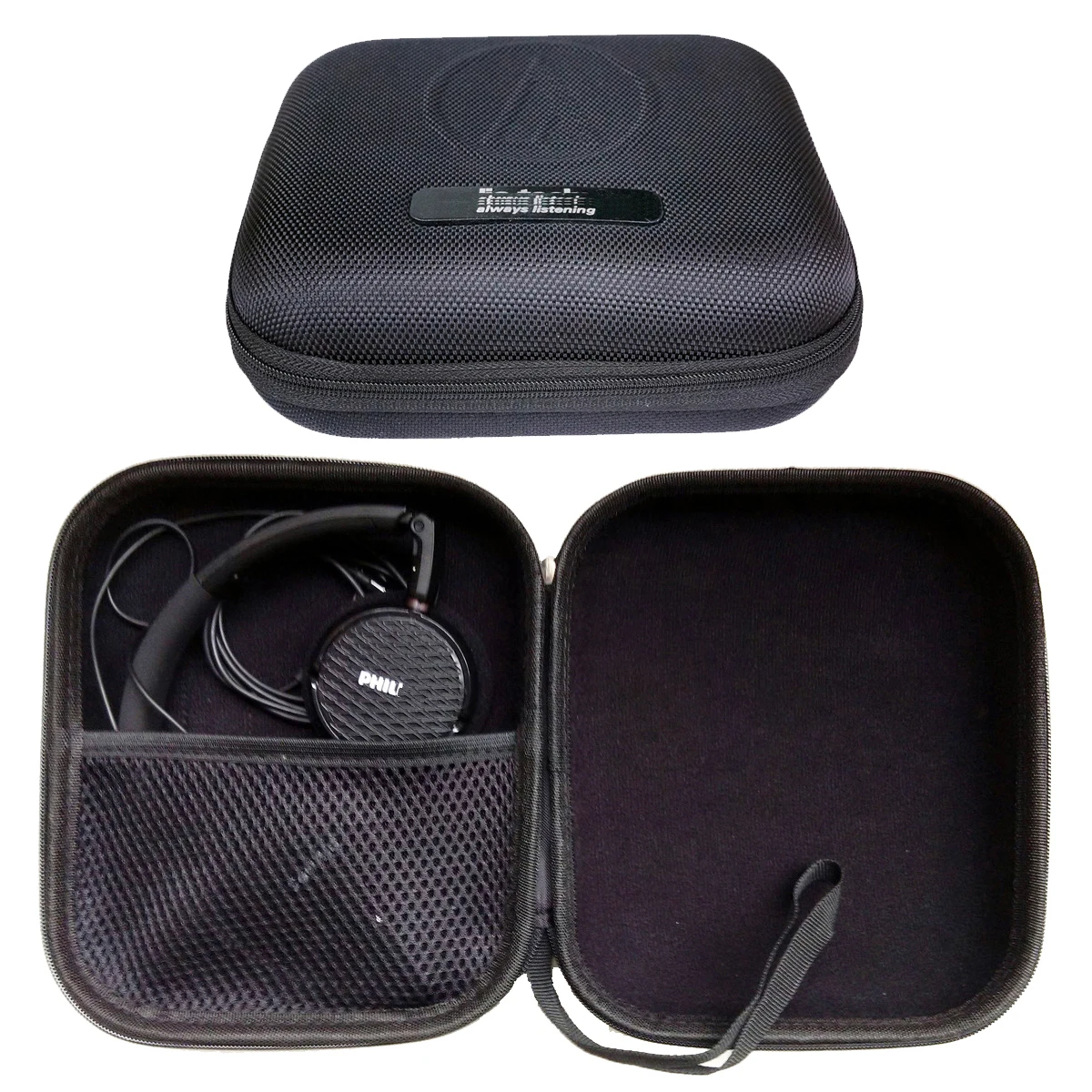 حقيبة حمل V-MOTA لسماعات الرأس ، تقنية الصوت ، سماعة الرأس ، Philips FOS2