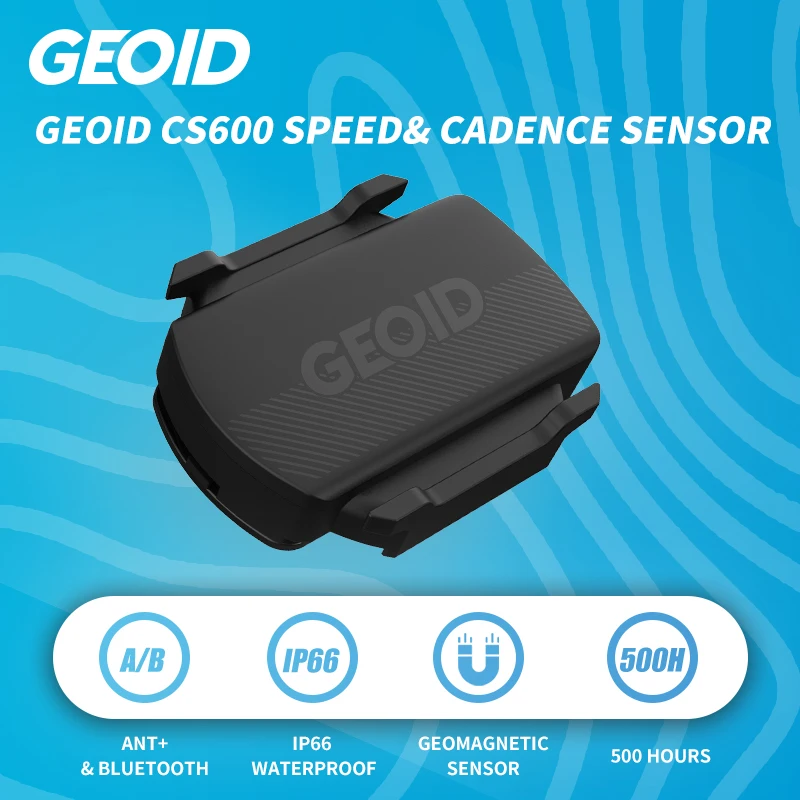 GEOID CS600 Speed Cadence Sensor IPX66 for Cycling Wireless Bike Computer For GARMIN Bryton Wahoo Road Bike MTB Compatible