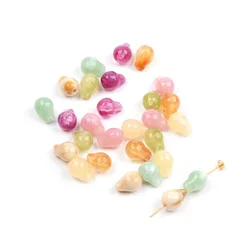 30 PCS 8 * 11mm Vintage Halo Dyed Cucurbit Acrylic Beads DIY makes jewelry, necklaces, bracelets, clothing accessories materials