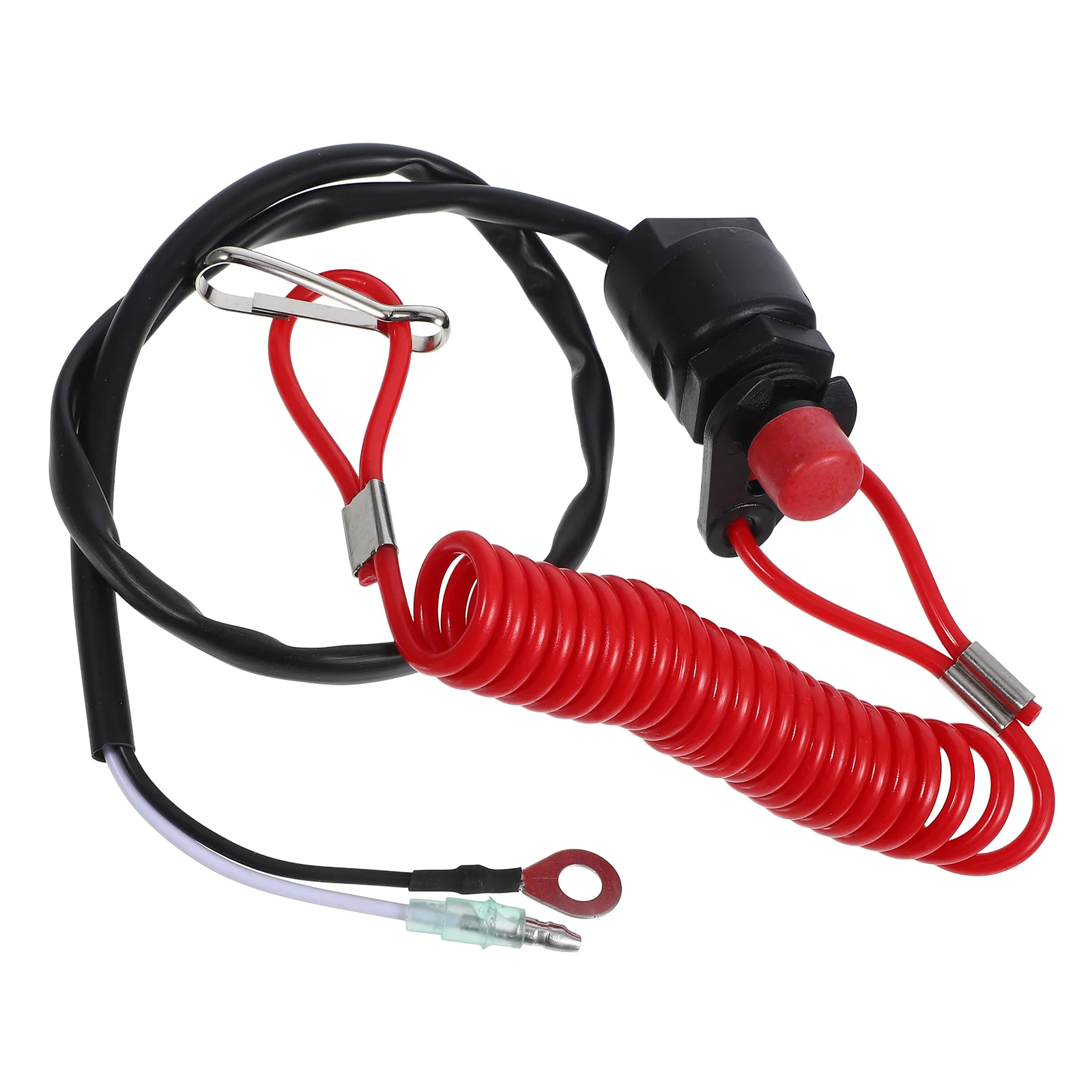 حبل أمان لسلك محرك القارب، سلك أمان متين للمركبة، حبل أمان للحماية البحرية، حبل محرك القارب