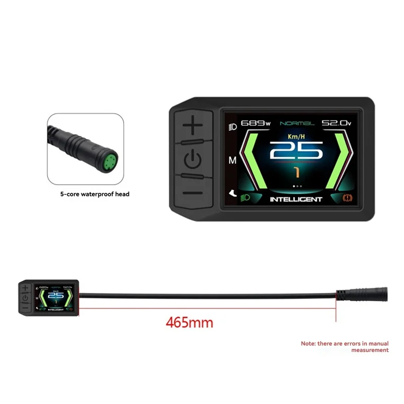 

Дисплей Ebike LCD 600C Bluetooth-навигация Многоязычный компьютер для электронного велосипеда для двигателя BAFANG со средним приводом BBS01 BBS02 BBSHD-AT20