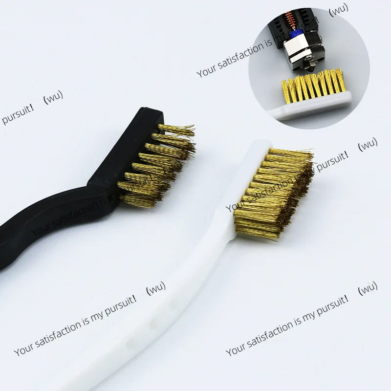 3D printer accessories cleaning tools nozzle heating block cleaning toothbrush brush full copper wire