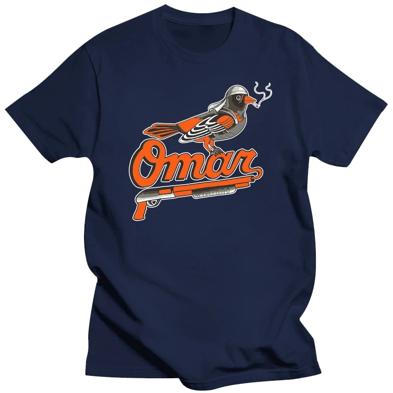 Omar The Wire Baltimore Oriole T Shirt Classic T-Shirt Custom Aldult Teen Unisex Digital Printing Tee Shirt Fashion Funny New