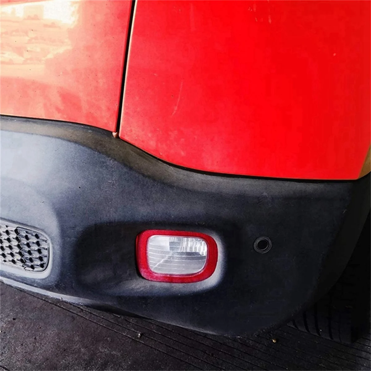 Muslimcar posteriore destro paraurti riflettore luci posteriori luce freno per Jeep Renegade 2015-2018 fendinebbia