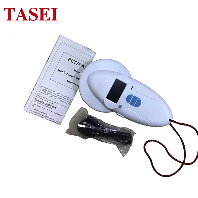 ISO11784/785 Fdx-B Hdx Handheld 134.2Khz Rfid Dog Fish Chip Scanner Feeder Pet Animal Microchip Reader