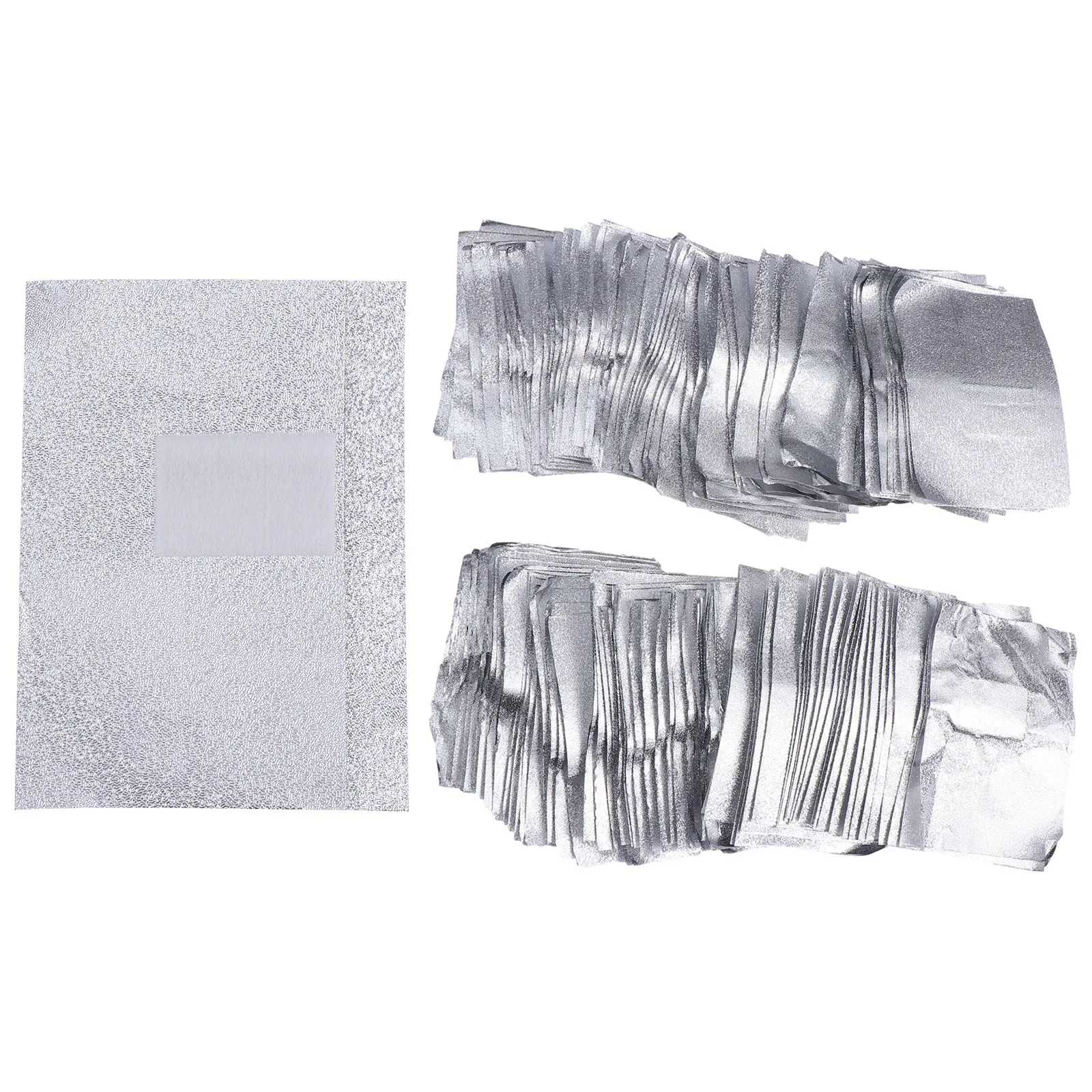 500Pcs Nail Gel Soak Off Foil Wraps Polish Remover Pads Nail Art Manicure Pedicure Cleaning Salon Travel Use Manicures Tin Foil