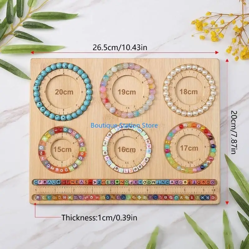 Y55F Efficient Beading Tray Bead Board Storage Jewelry Making Findings