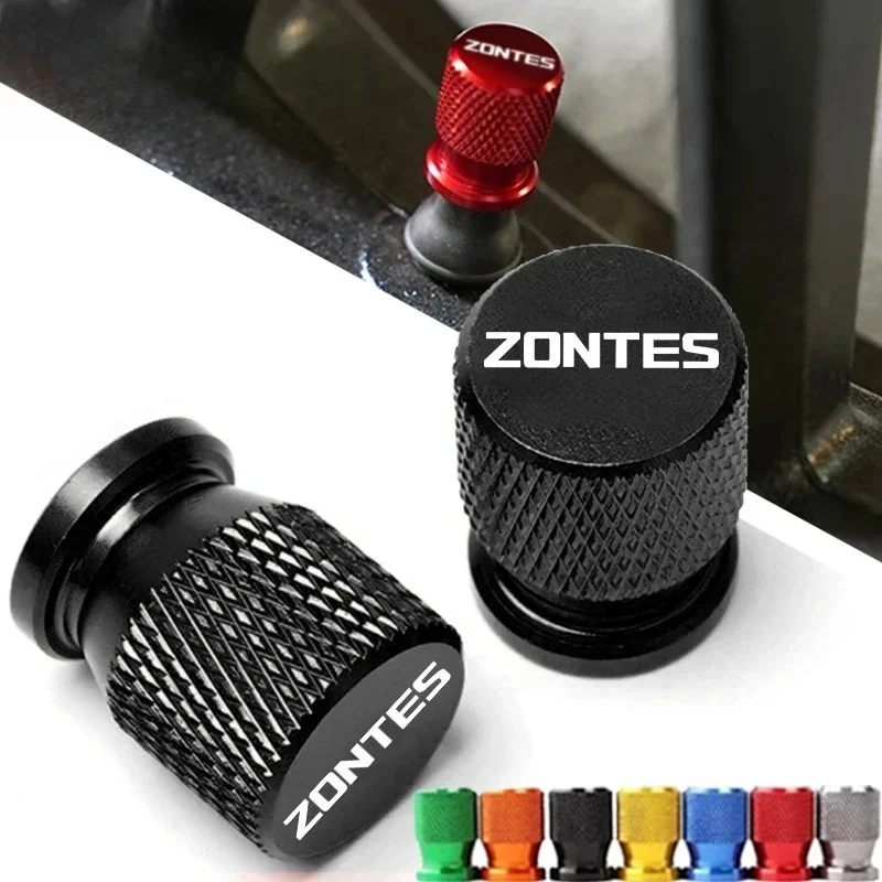 For Zontes 703RR 703F 368G 368M 368D 368E 250S 250R 310T 310VX GK350 Motorcycle Accessories Wheel Tire Valve Cap Tyre Stem Cover