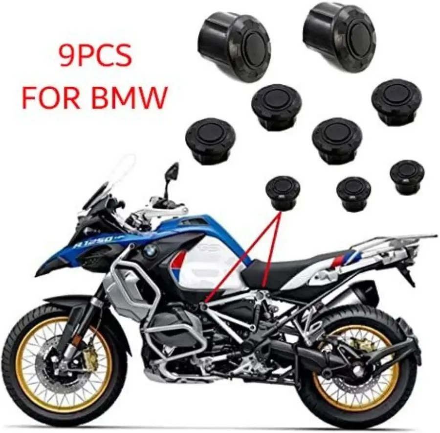 Frame Plugs Set Hole Caps for BMW R1200GS R 1200 GS LC Adventure 2014 2015 2016 2017 2018 2019 Motorcycle Accessories