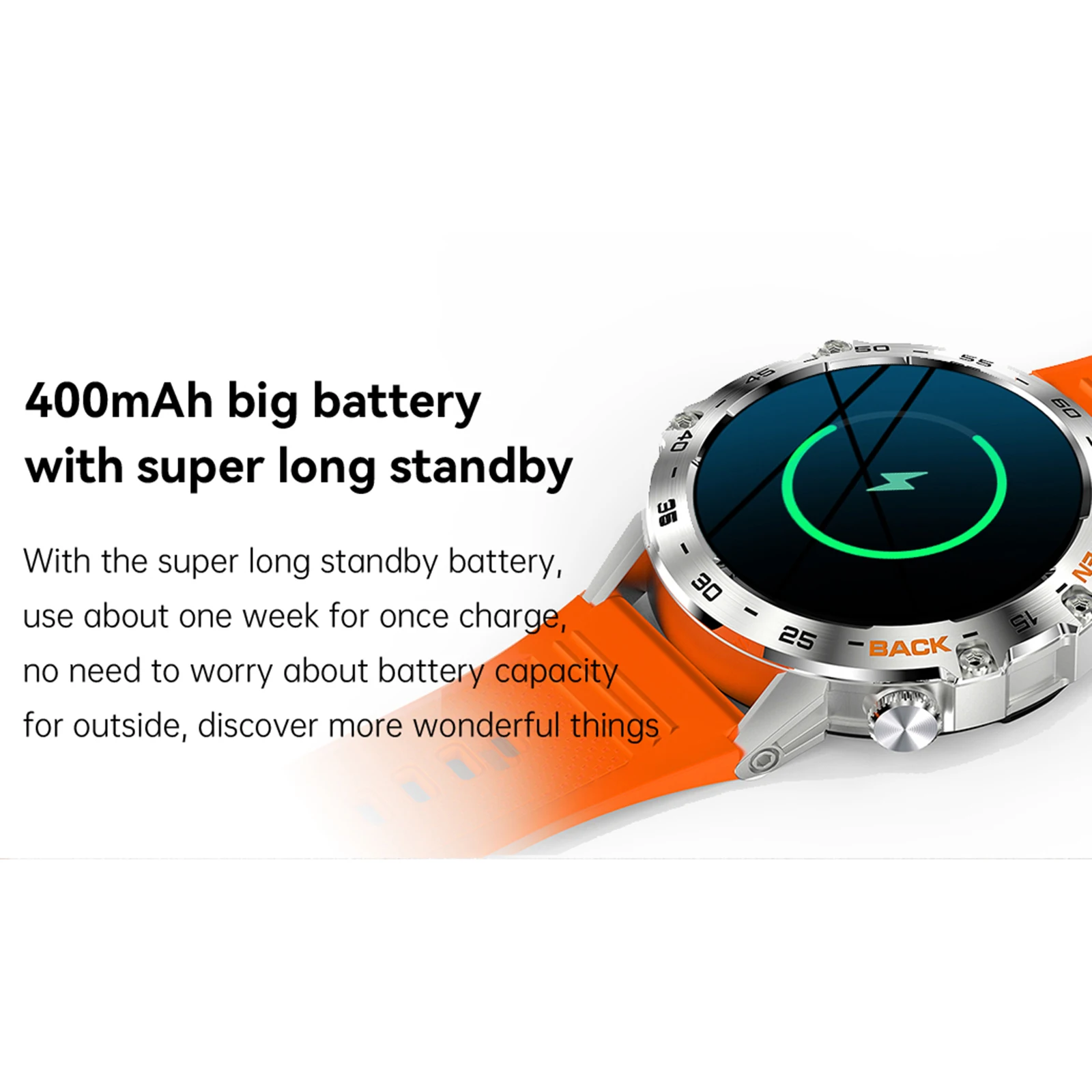 K52 Smart Watch 1.39inch FullTouch Screen Bluetooth Call Fitness