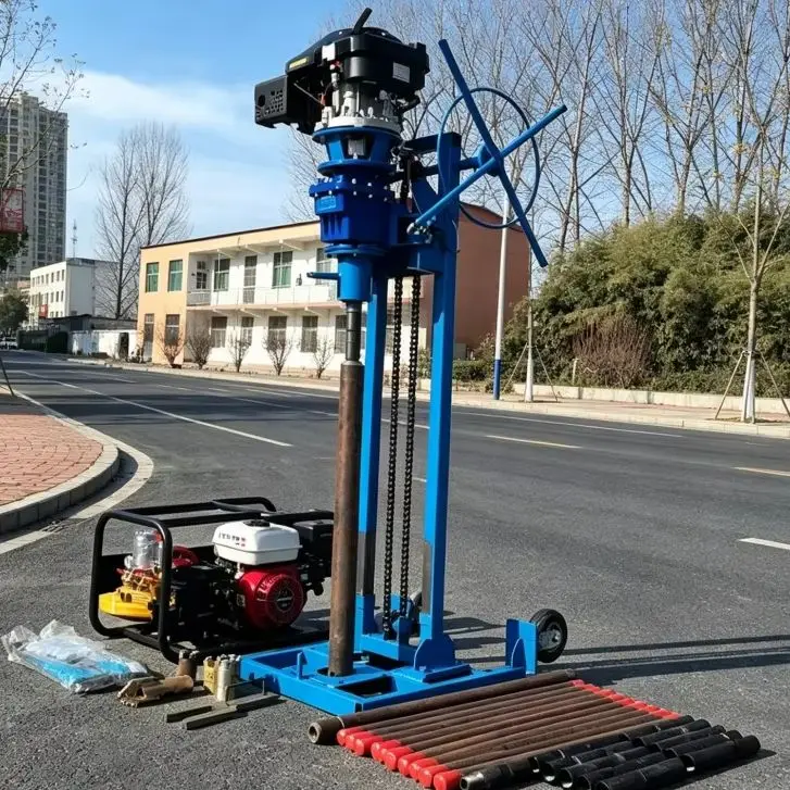 Customized Industry-preferred CE-certified small water well drilling rig, best-selling courtyard water well drilling machine