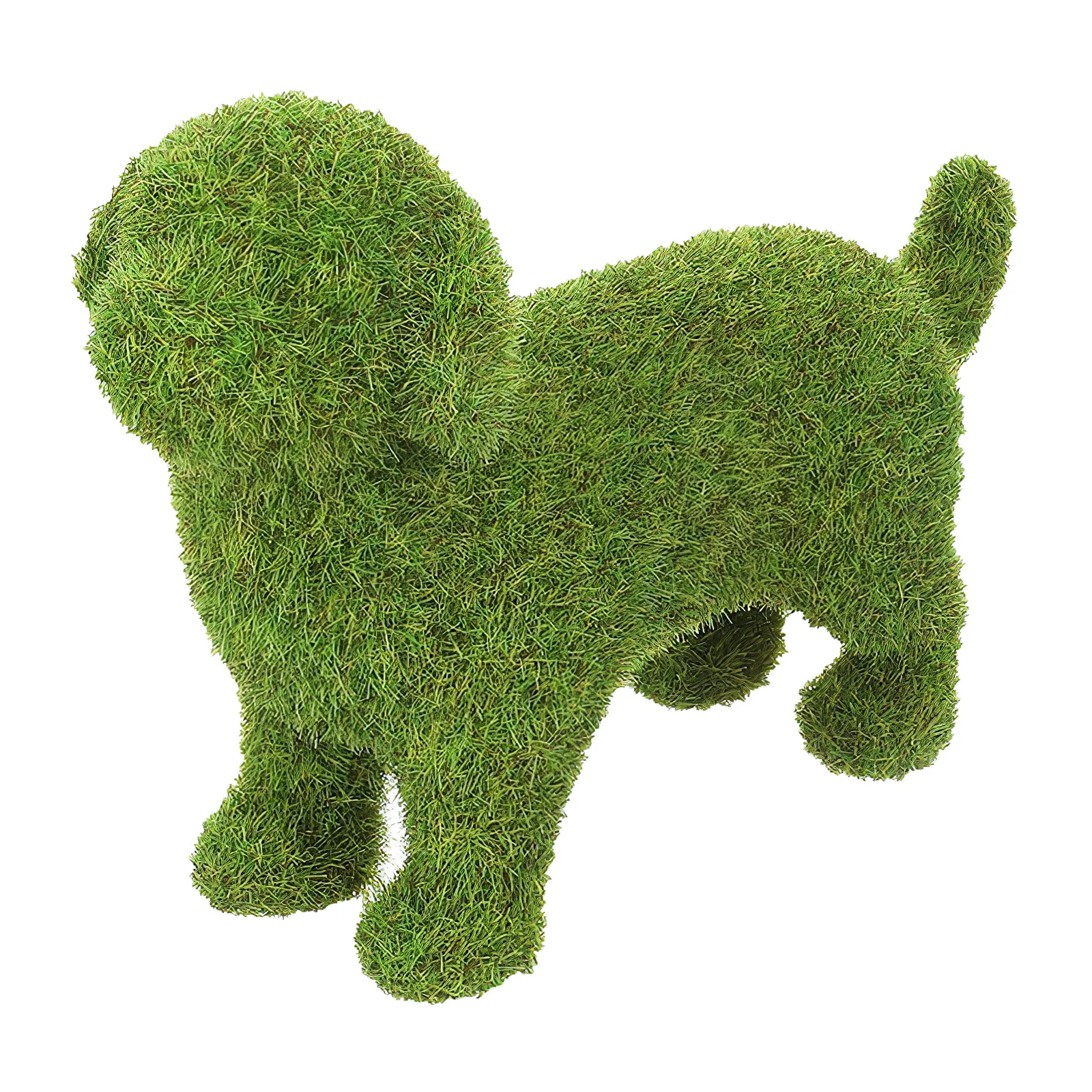 

1pc Flocking Dog Decor Garden Art Decor Gardening Supplies Outdoor Indoor Decoration Housewarming Gift Puppy Sculpture Dog