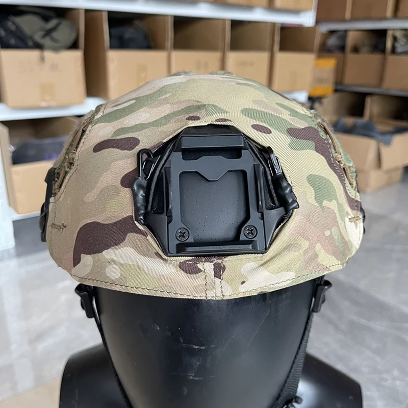 Outdoor FAST OPS-CORE/SF Pokrowiec na kask Skórzany pokrowiec ochronny na kask Tkanina kamuflażowa