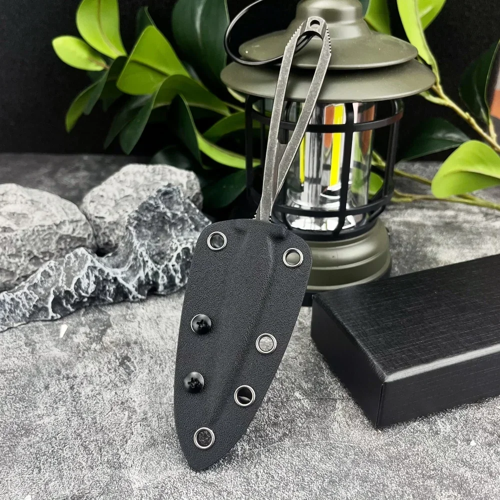 C21001 Hand Stabbing Fixed Blade Knife Sharp 8Cr13Mov Blade Survival Hunting Rescue Tactical Knife EDC Outdoor Tool with Sheath