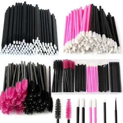 260Pcs Eyelash Extension Brush Set With Box Lashes Micro Brushed Disposable Mascara Applicator lipstick Eyelashes Makeup Tool