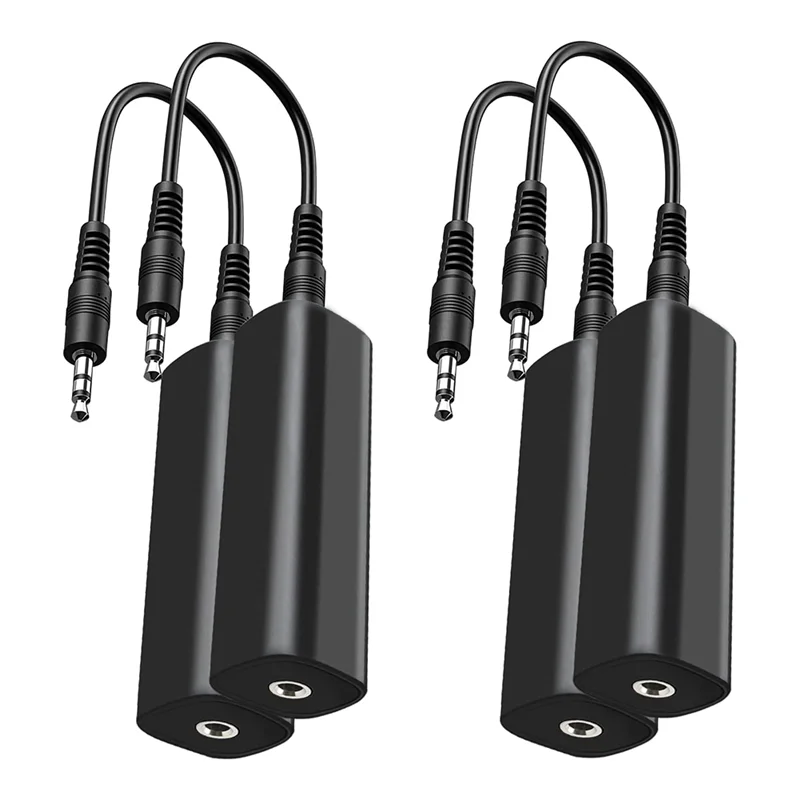 

ABJG-Ground Loop Isolator Noise Filter for Car Audio/Home Stereo,4 PCS Ground Loop Noise Isolator with