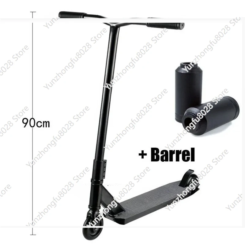 Heighten 90CM Pro Stunt Kick Scooter and Barrel with 100MM PU Wheel, Lightweight Freestyle Extreme Scooter