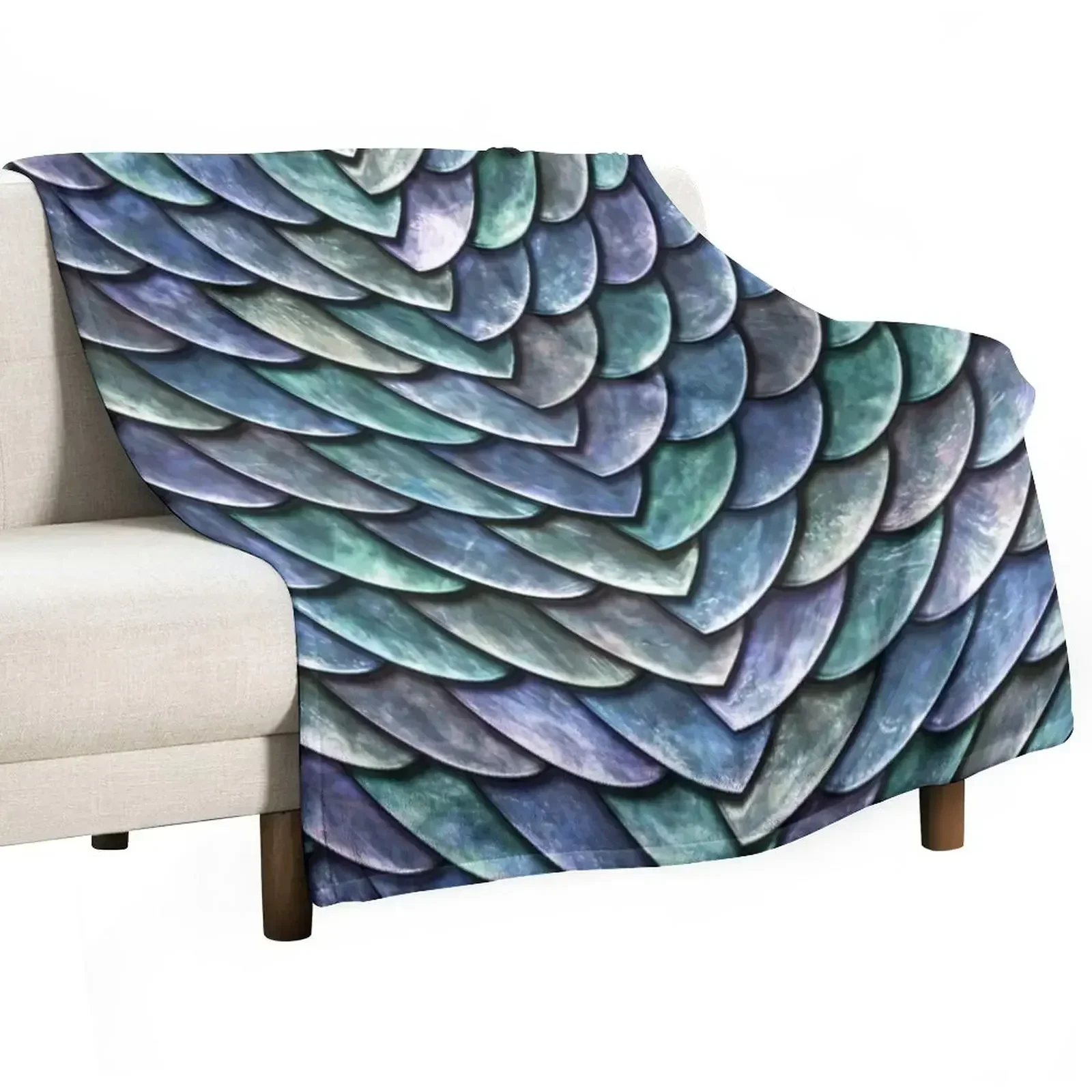 

Cool Dragon Scales 1 Throw Blanket Custom Sofa Throw Plaid Blankets